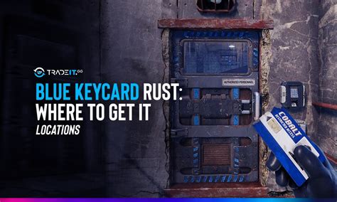 blue card locations rust|RUST Blue Keycard .